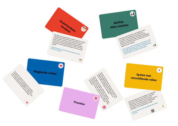 speels veranderen kaartenset